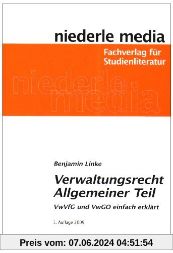 Verwaltungsrecht AT: Studienbuch